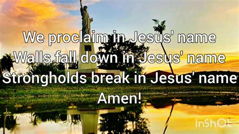 People & Songs – Echo (In Jesus’ Name) Lyrics .